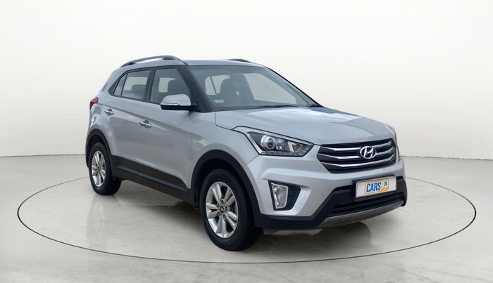 2016 Hyundai Creta SX PLUS 1.6 PETROL, Petrol, Manual, 37,807 km, Right Front Diagonal