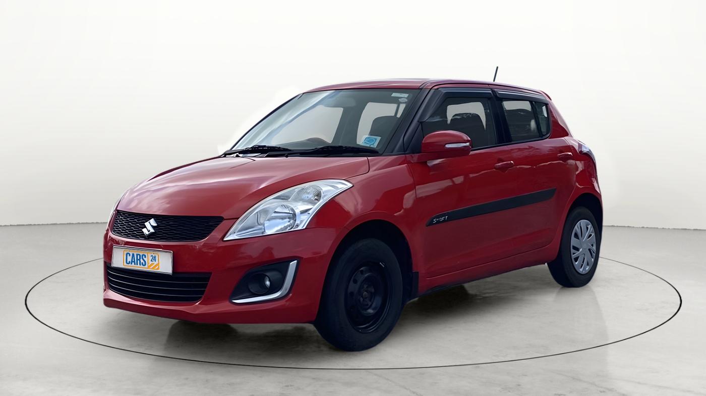 2017 Maruti Swift VXI, Petrol, Manual, 81,592 km, Left Front Diagonal