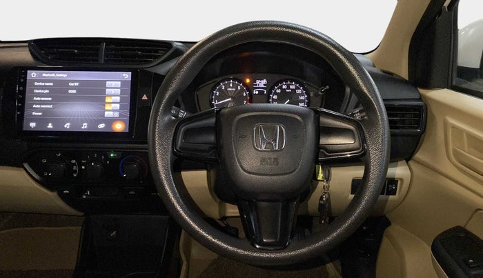 2020 Honda Amaze 1.2L I-VTEC E, Petrol, Manual, 24,384 km, Steering Wheel Close Up