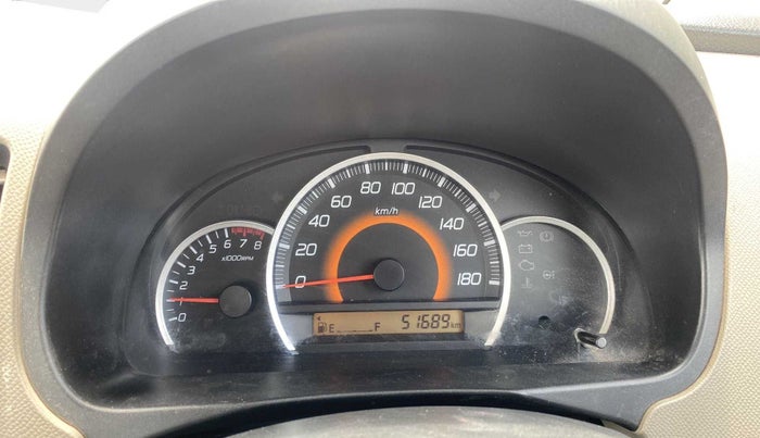 2014 Maruti Wagon R 1.0 VXI, Petrol, Manual, 51,666 km, Odometer Image