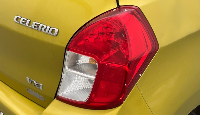 2014 Maruti Celerio VXI AMT, Petrol, Automatic, 60,395 km, Right tail light - Minor damage