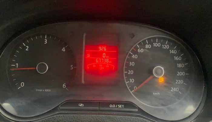 2012 Volkswagen Polo COMFORTLINE 1.2L, Diesel, Manual, 67,695 km, Odometer Image