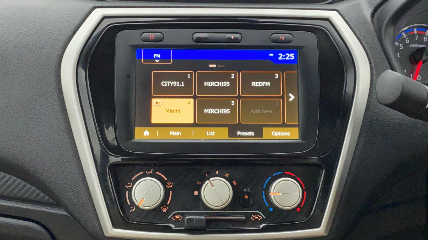 2019 Datsun Go T CVT, Petrol, Automatic, 70,332 km, Infotainment System