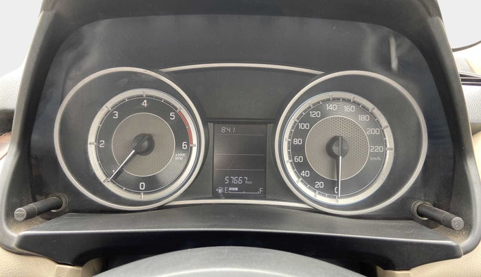 2017 Maruti Dzire VDI, Diesel, Manual, 57,636 km, Odometer Image