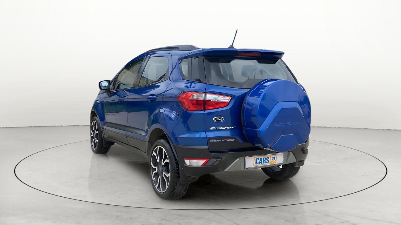 2019 Ford Ecosport TITANIUM 1.5L SIGNATURE EDITION (SUNROOF) PETROL, Petrol, Manual, 25,007 km, Left Back Diagonal