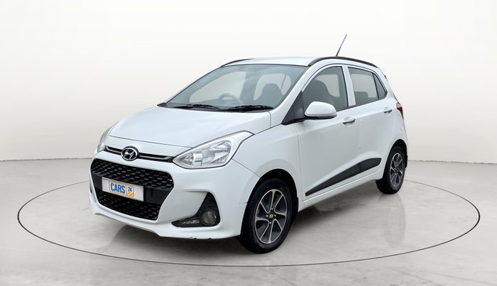 2017 Hyundai Grand i10 ASTA 1.2 KAPPA VTVT, Petrol, Manual, 1,00,313 km, Left Front Diagonal
