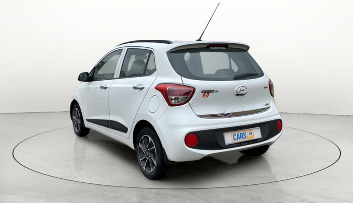 2017 Hyundai Grand i10 ASTA 1.2 KAPPA VTVT, Petrol, Manual, 1,00,313 km, Left Back Diagonal