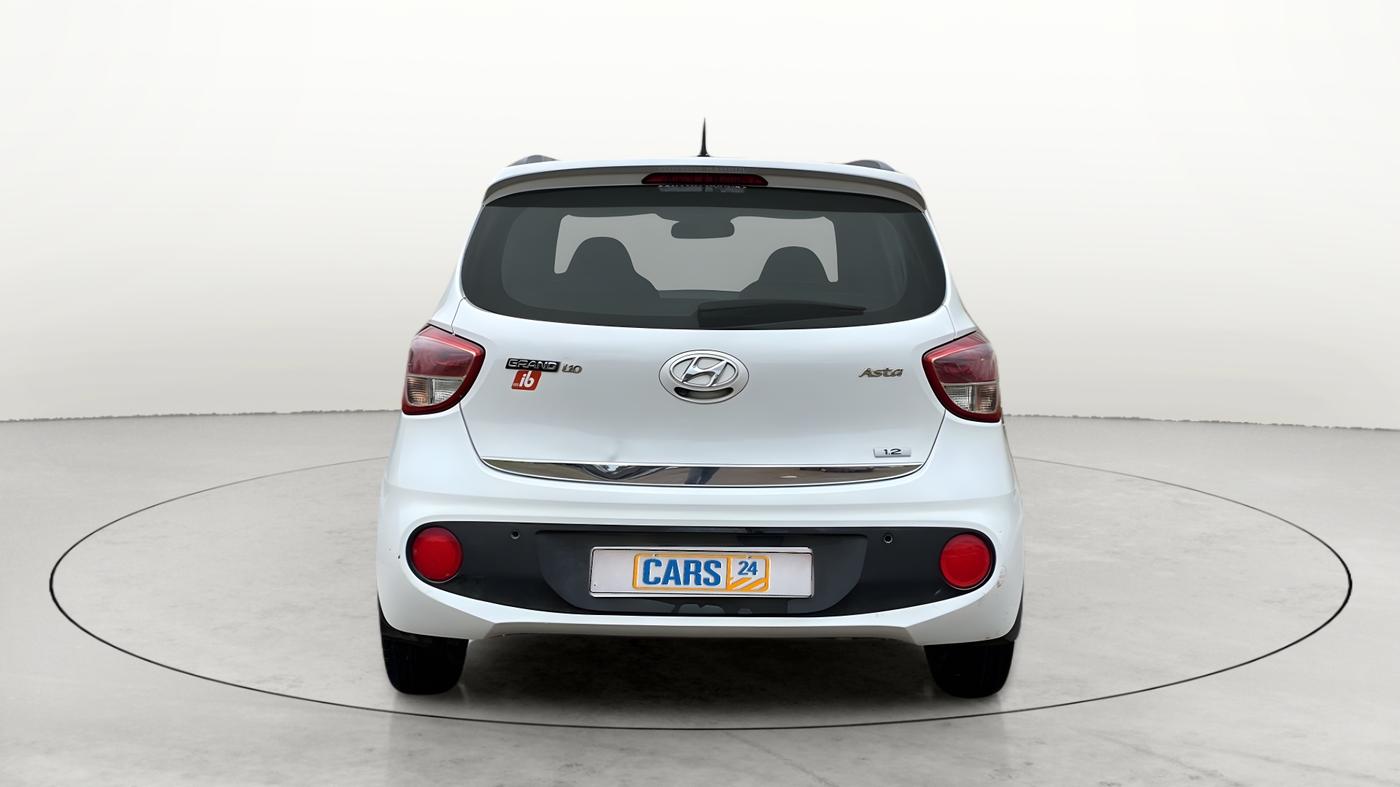 2017 Hyundai Grand i10 ASTA 1.2 KAPPA VTVT, Petrol, Manual, 1,00,313 km, Back/Rear