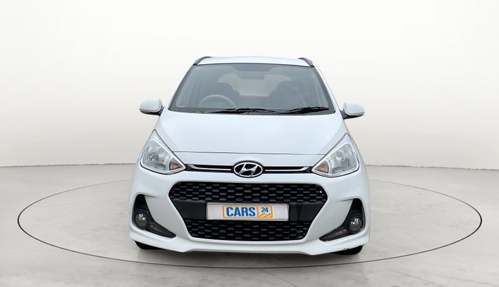 2017 Hyundai Grand i10 ASTA 1.2 KAPPA VTVT, Petrol, Manual, 1,00,313 km, Front