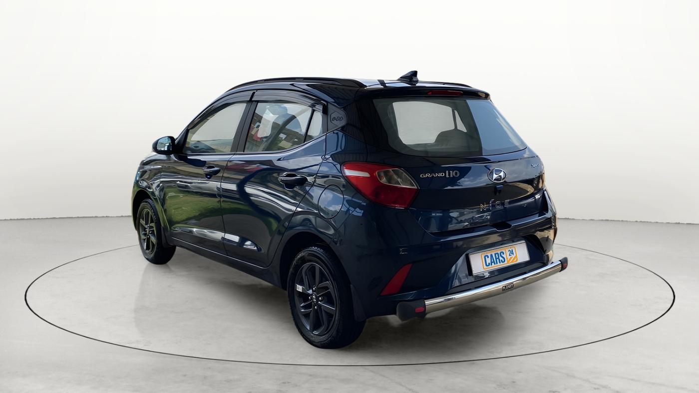 2021 Hyundai GRAND I10 NIOS SPORTZ 1.2 KAPPA VTVT, Petrol, Manual, 5,455 km, Left Back Diagonal
