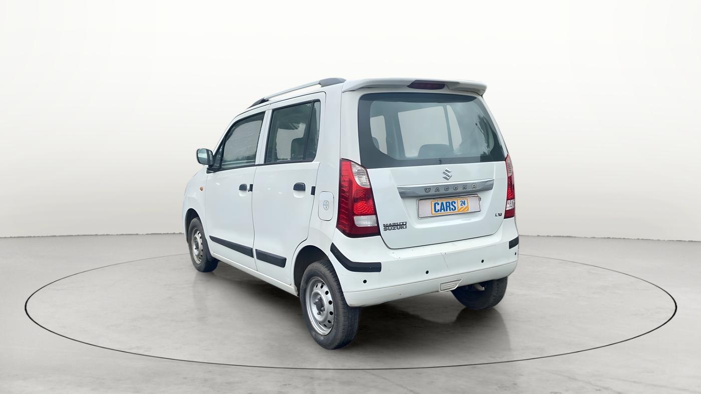 2014 Maruti Wagon R 1.0 LXI, Petrol, Manual, 23,658 km, Left Back Diagonal