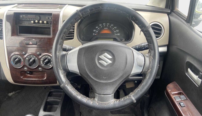 2014 Maruti Wagon R 1.0 LXI, Petrol, Manual, 23,658 km, Steering Wheel Close Up