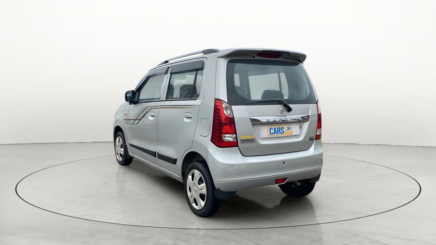 2015 Maruti Wagon R 1.0 VXI AMT, Petrol, Automatic, 38,340 km, Left Back Diagonal