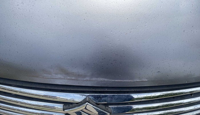 2017 Maruti Ciaz ZETA 1.4  MT PETROL, Petrol, Manual, 1,18,070 km, Bonnet (hood) - Slightly dented