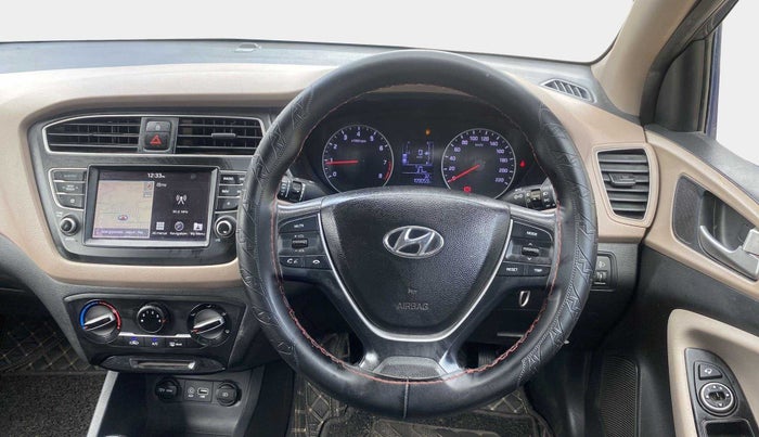 2019 Hyundai Elite i20 SPORTZ PLUS 1.2, Petrol, Manual, 1,09,048 km, Steering Wheel Close Up