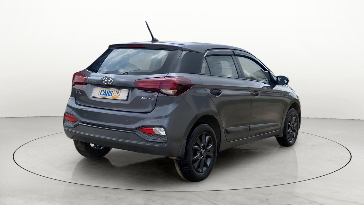 2019 Hyundai Elite i20 SPORTZ PLUS 1.2, Petrol, Manual, 1,09,048 km, Right Back Diagonal