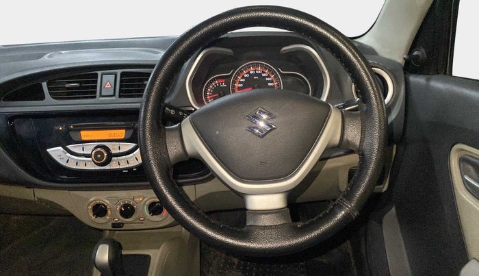 2016 Maruti Alto K10 VXI AMT, Petrol, Automatic, 1,12,891 km, Steering Wheel Close Up