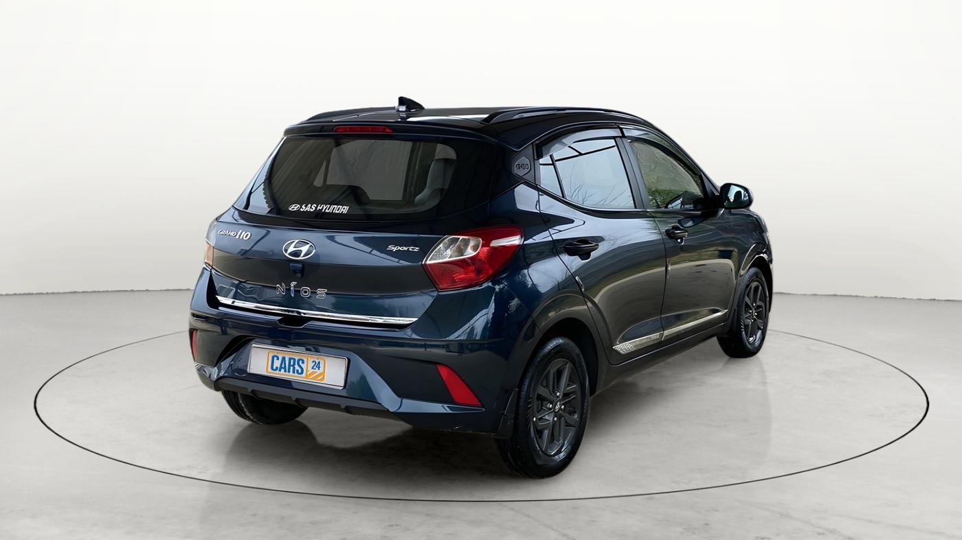 2019 Hyundai GRAND I10 NIOS SPORTZ 1.2 KAPPA VTVT, Petrol, Manual, 18,914 km, Right Back Diagonal
