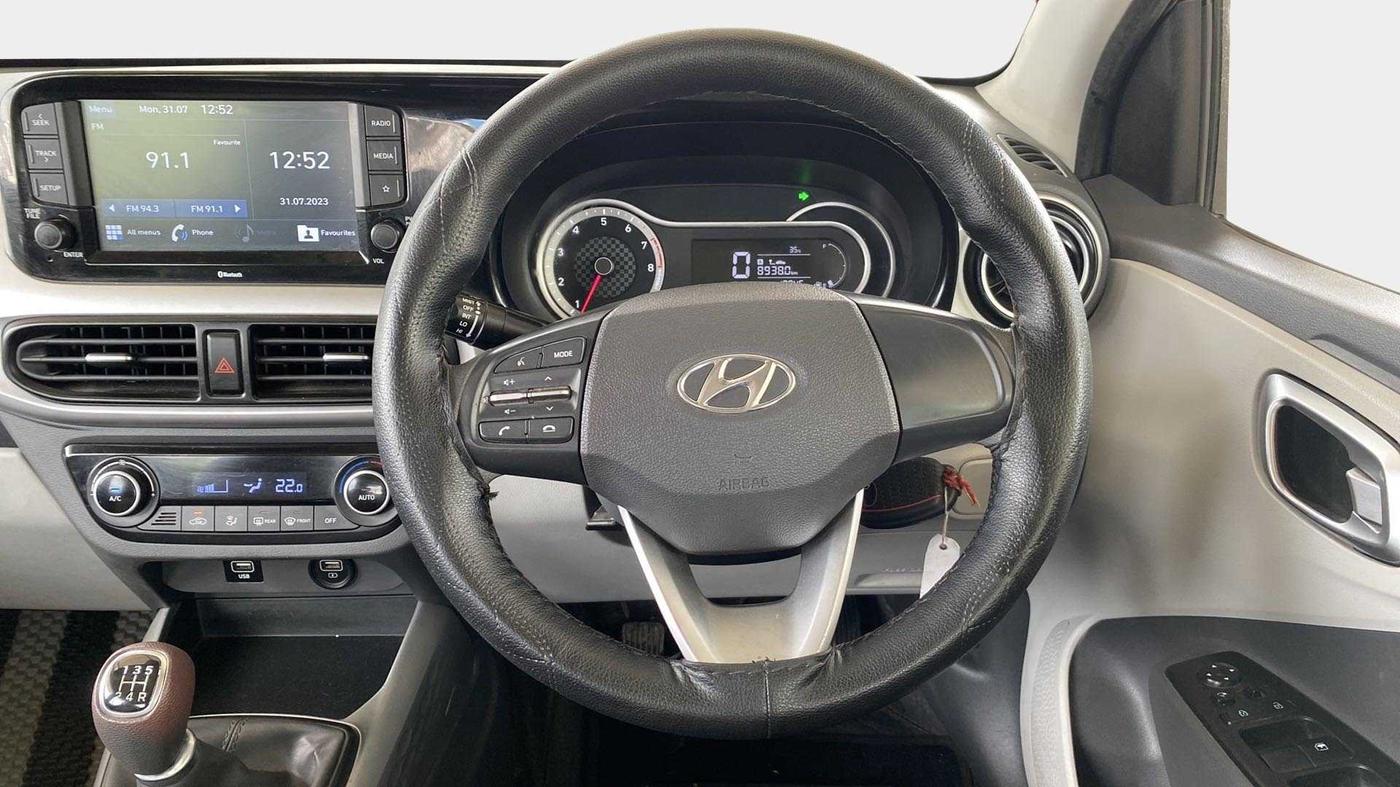 2019 Hyundai GRAND I10 NIOS SPORTZ 1.2 KAPPA VTVT, Petrol, Manual, 18,914 km, Steering Wheel Close Up