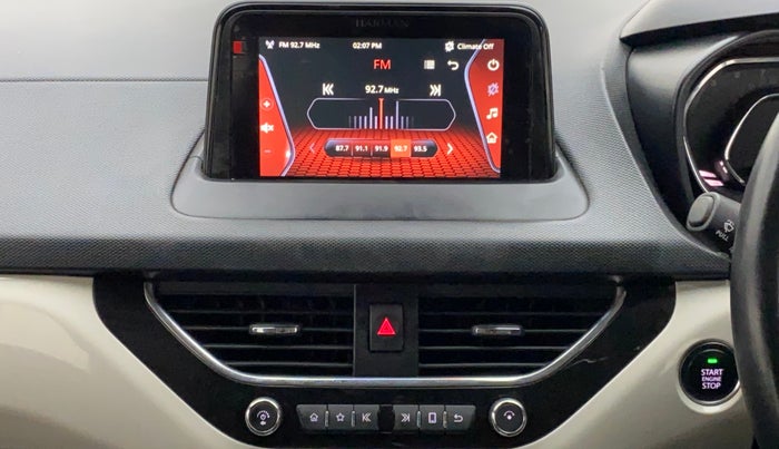 2021 Tata NEXON XZ PLUS PETROL SUNROOF, Petrol, Manual, 43,776 km, Infotainment System