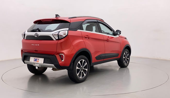 2021 Tata NEXON XZ PLUS PETROL SUNROOF, Petrol, Manual, 43,776 km, Right Back Diagonal