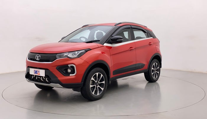 2021 Tata NEXON XZ PLUS PETROL SUNROOF, Petrol, Manual, 43,776 km, Left Front Diagonal