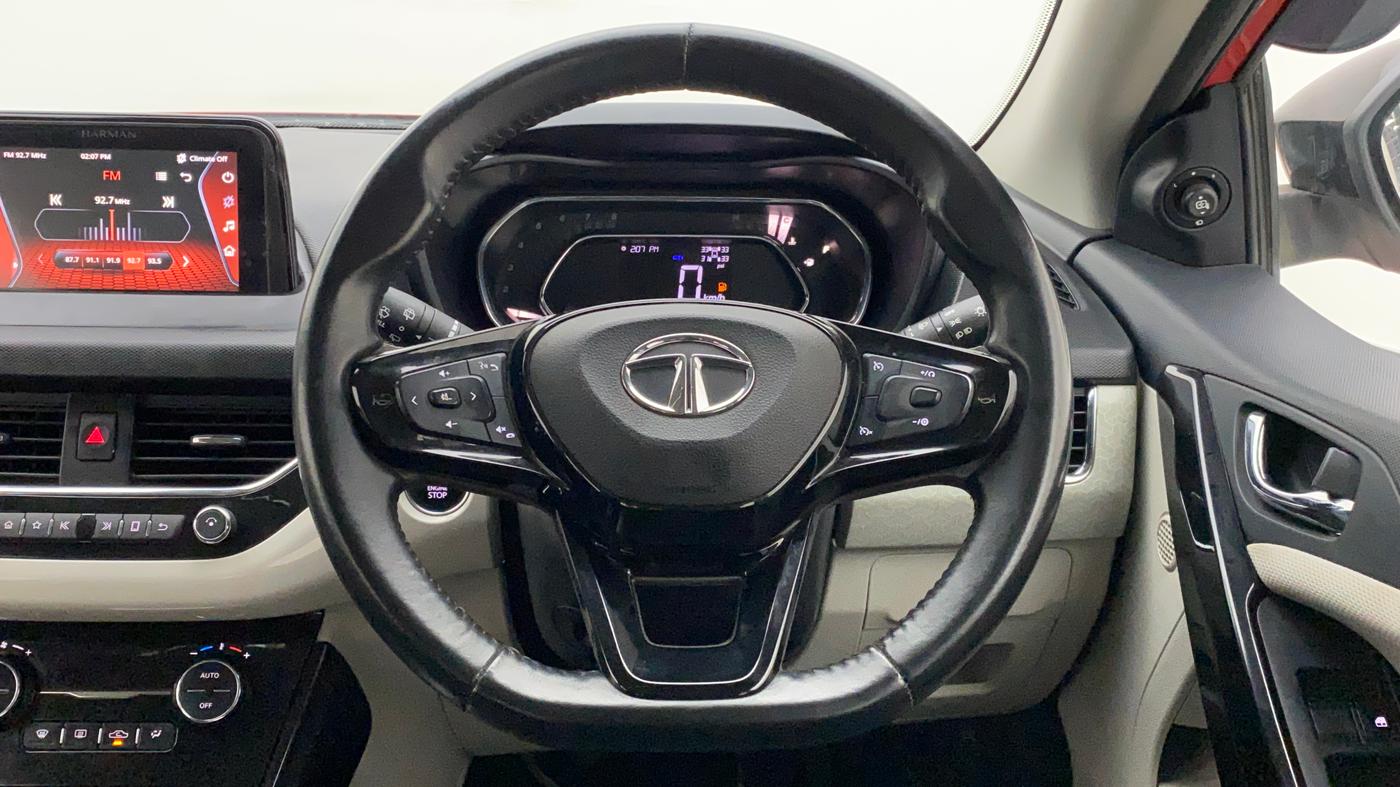 2021 Tata NEXON XZ PLUS PETROL SUNROOF, Petrol, Manual, 43,776 km, Steering Wheel Close Up