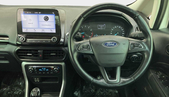2018 Ford Ecosport TITANIUM 1.5L PETROL, Petrol, Manual, 49,132 km, Steering Wheel Close Up