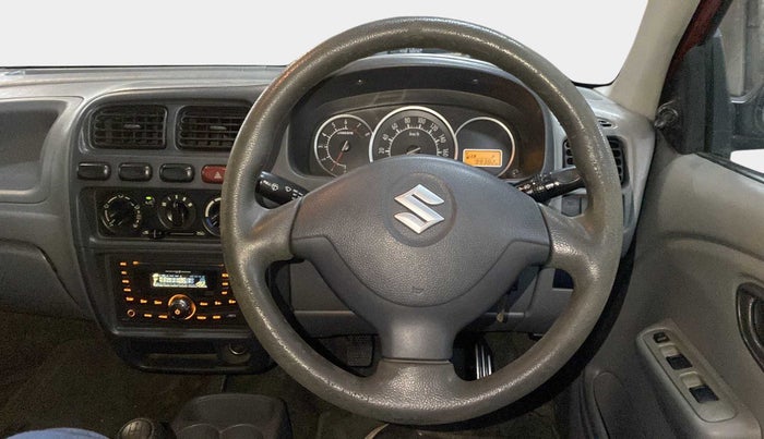 2011 Maruti Alto K10 VXI, Petrol, Manual, 99,360 km, Steering Wheel Close Up
