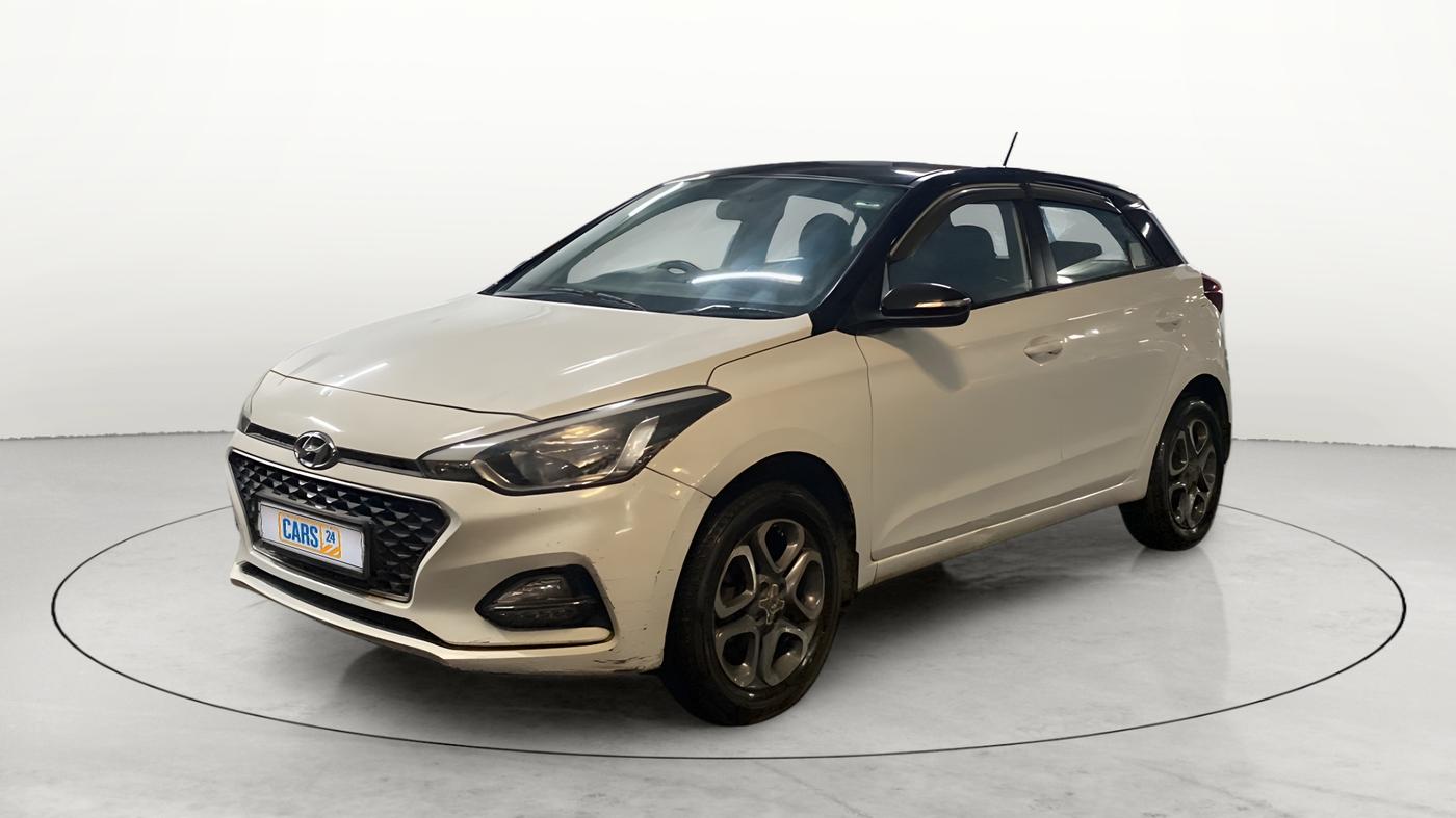 2019 Hyundai Elite i20 SPORTZ PLUS DUAL TONE 1.4 CRDI, Diesel, Manual, 77,416 km, Left Front Diagonal