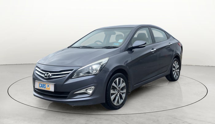 2015 Hyundai Verna FLUIDIC 4S 1.6 VTVT S(O), Petrol, Manual, 73,993 km, Left Front Diagonal