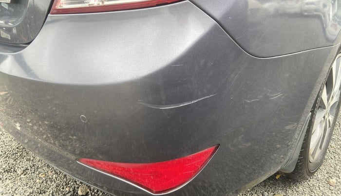 2015 Hyundai Verna FLUIDIC 4S 1.6 VTVT S(O), Petrol, Manual, 73,993 km, Rear bumper - Minor scratches