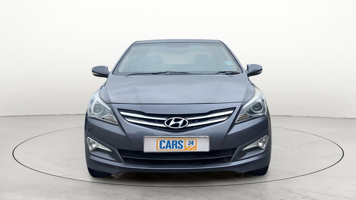 2015 Hyundai Verna FLUIDIC 4S 1.6 VTVT S(O), Petrol, Manual, 73,993 km, Front