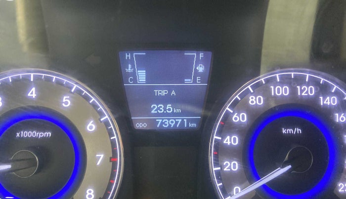2015 Hyundai Verna FLUIDIC 4S 1.6 VTVT S(O), Petrol, Manual, 73,993 km, Odometer Image