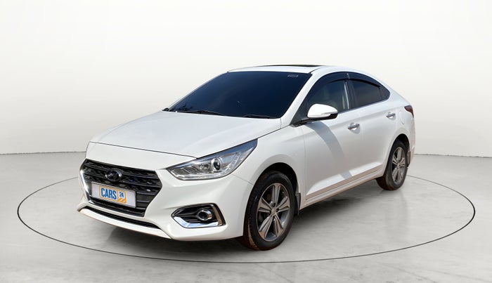 2018 Hyundai Verna 1.6 SX (O) CRDI MT, Diesel, Manual, 79,399 km, Left Front Diagonal