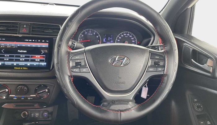 2019 Hyundai Elite i20 SPORTZ PLUS 1.2 DUAL TONE, Petrol, Manual, 35,252 km, Steering Wheel Close Up