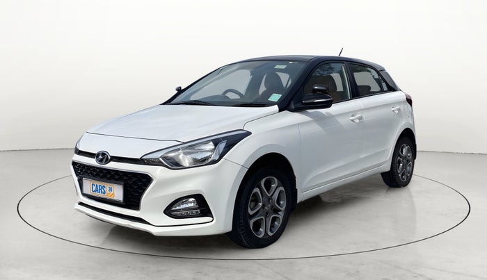2019 Hyundai Elite i20 SPORTZ PLUS 1.2 DUAL TONE, Petrol, Manual, 35,252 km, Left Front Diagonal