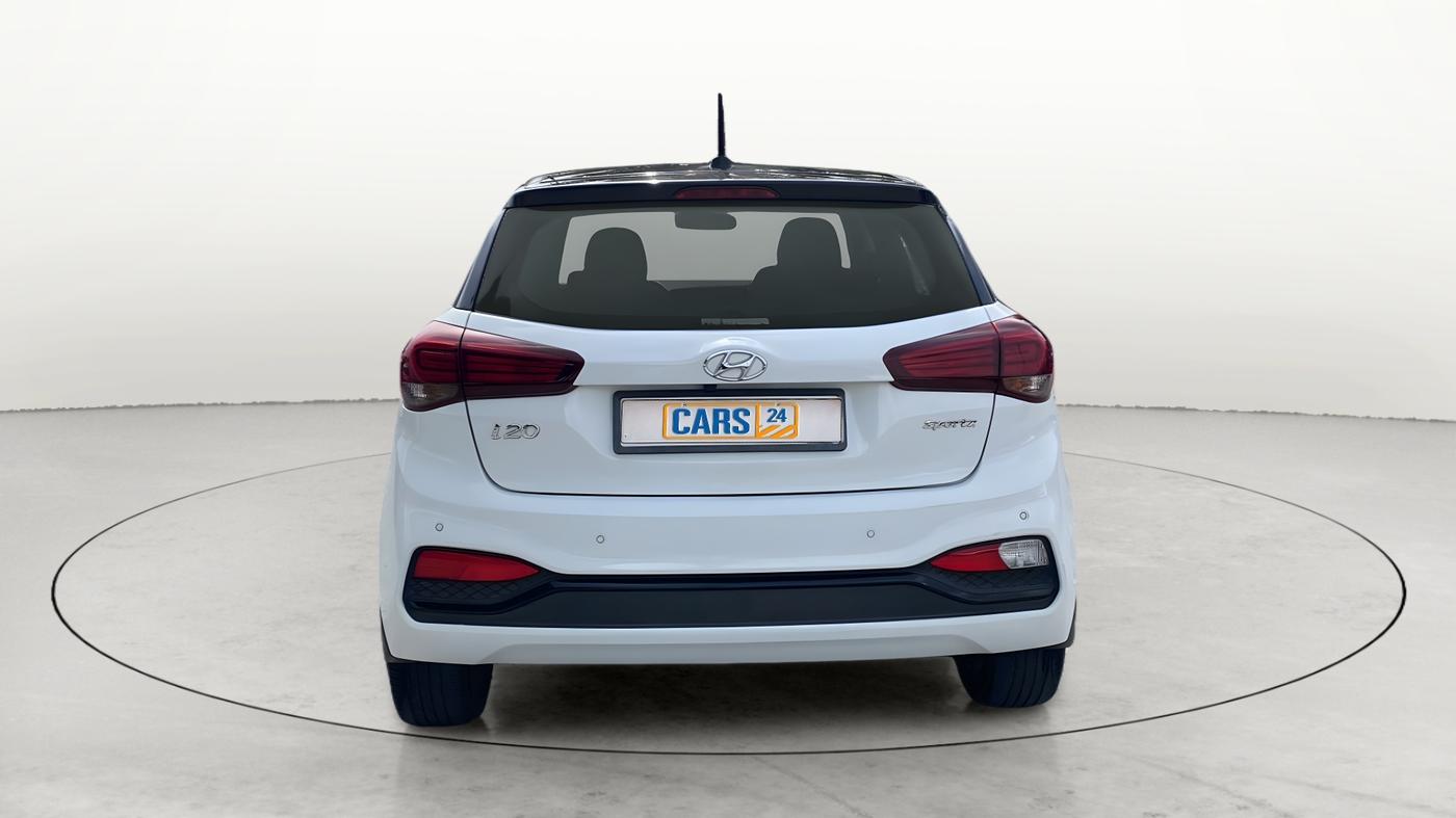2019 Hyundai Elite i20 SPORTZ PLUS 1.2 DUAL TONE, Petrol, Manual, 35,252 km, Back/Rear