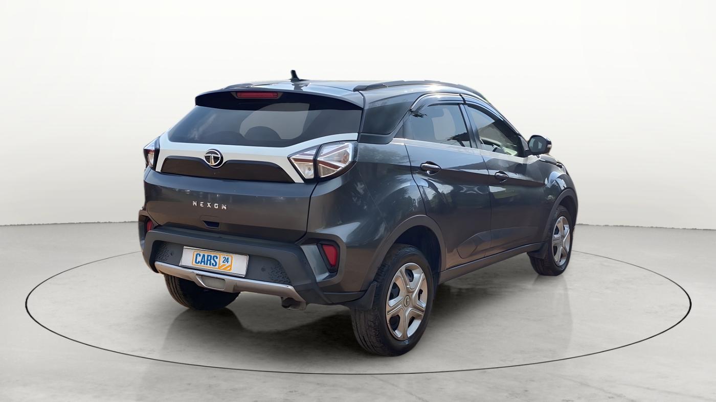 2020 Tata NEXON XZ PETROL, Petrol, Manual, 17,466 km, Right Back Diagonal