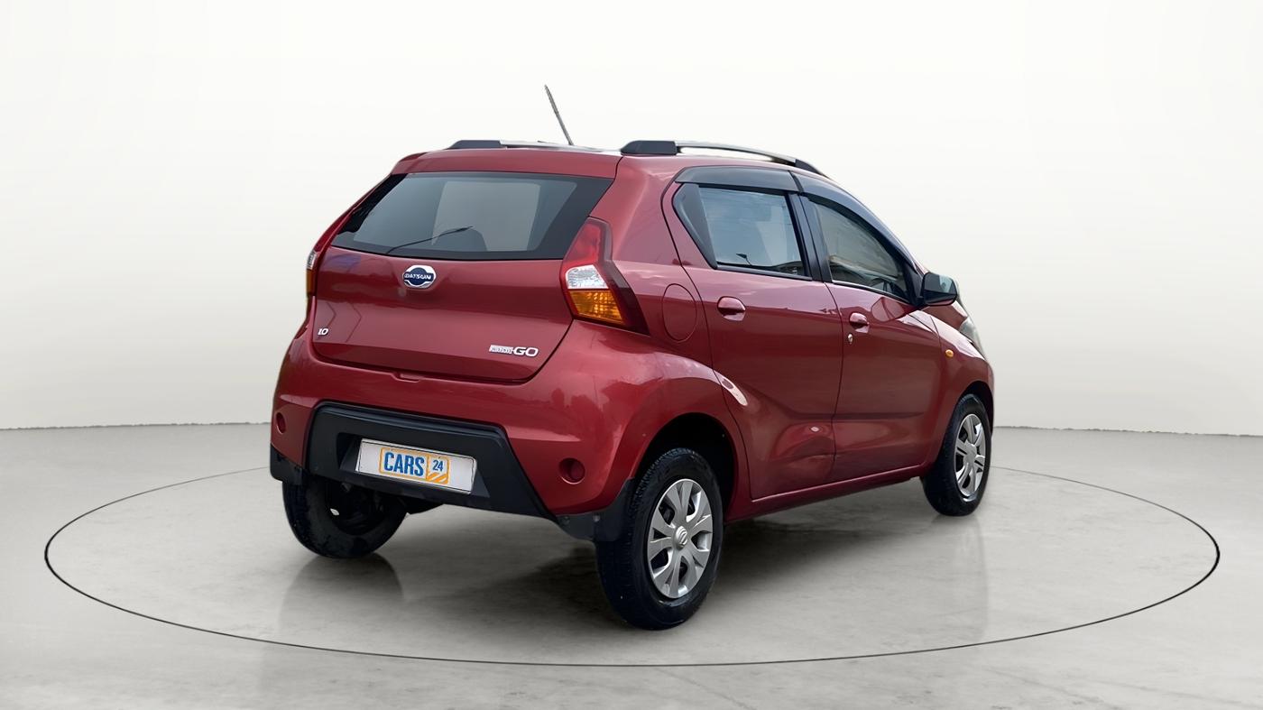 2018 Datsun Redi Go T(O) 1.0 AMT, Petrol, Automatic, 22,982 km, Right Back Diagonal