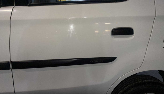 2017 Maruti Alto K10 VXI (O) AMT, Petrol, Automatic, 38,503 km, Rear left door - Minor scratches