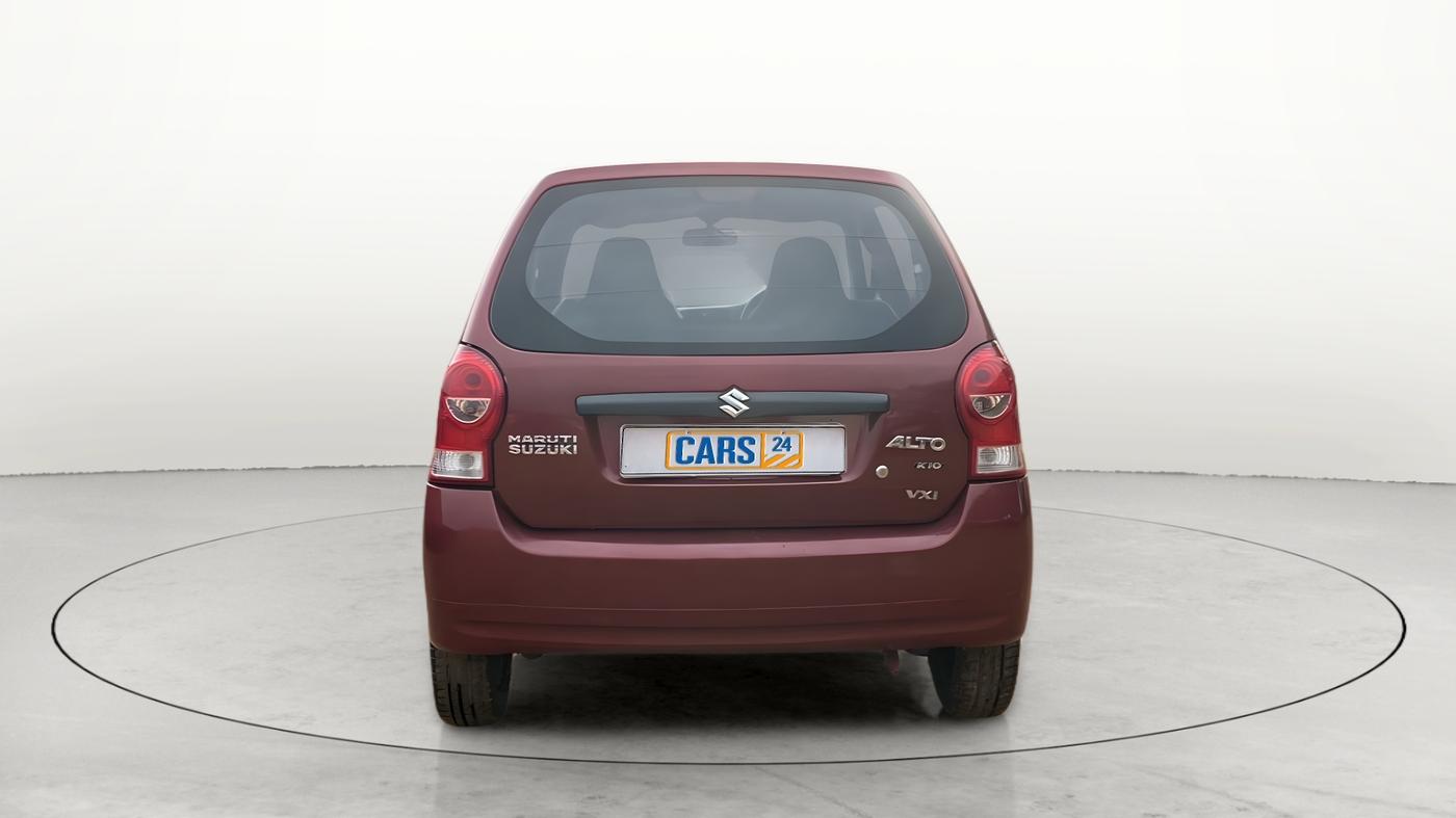 2011 Maruti Alto K10 VXI, Petrol, Manual, 38,420 km, Back/Rear
