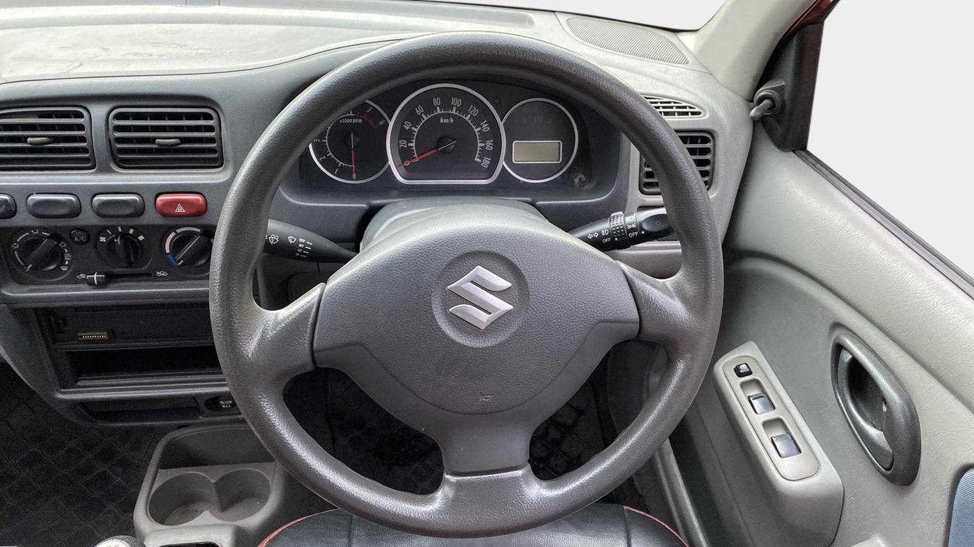 2011 Maruti Alto K10 VXI, Petrol, Manual, 38,420 km, Steering Wheel Close Up