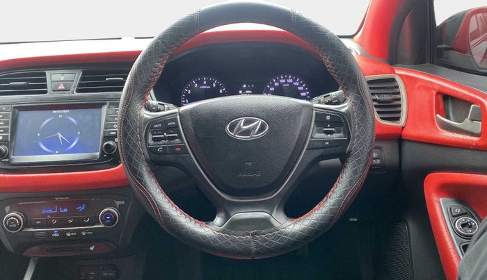 2017 Hyundai Elite i20 ASTA 1.2 (O), Petrol, Manual, 1,15,054 km, Steering Wheel Close Up