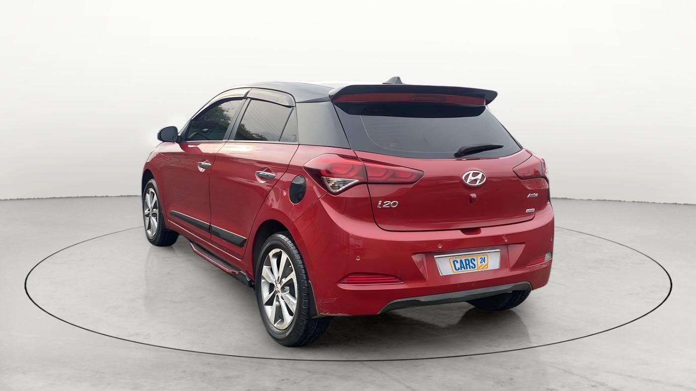2017 Hyundai Elite i20 ASTA 1.2 (O), Petrol, Manual, 1,15,054 km, Left Back Diagonal