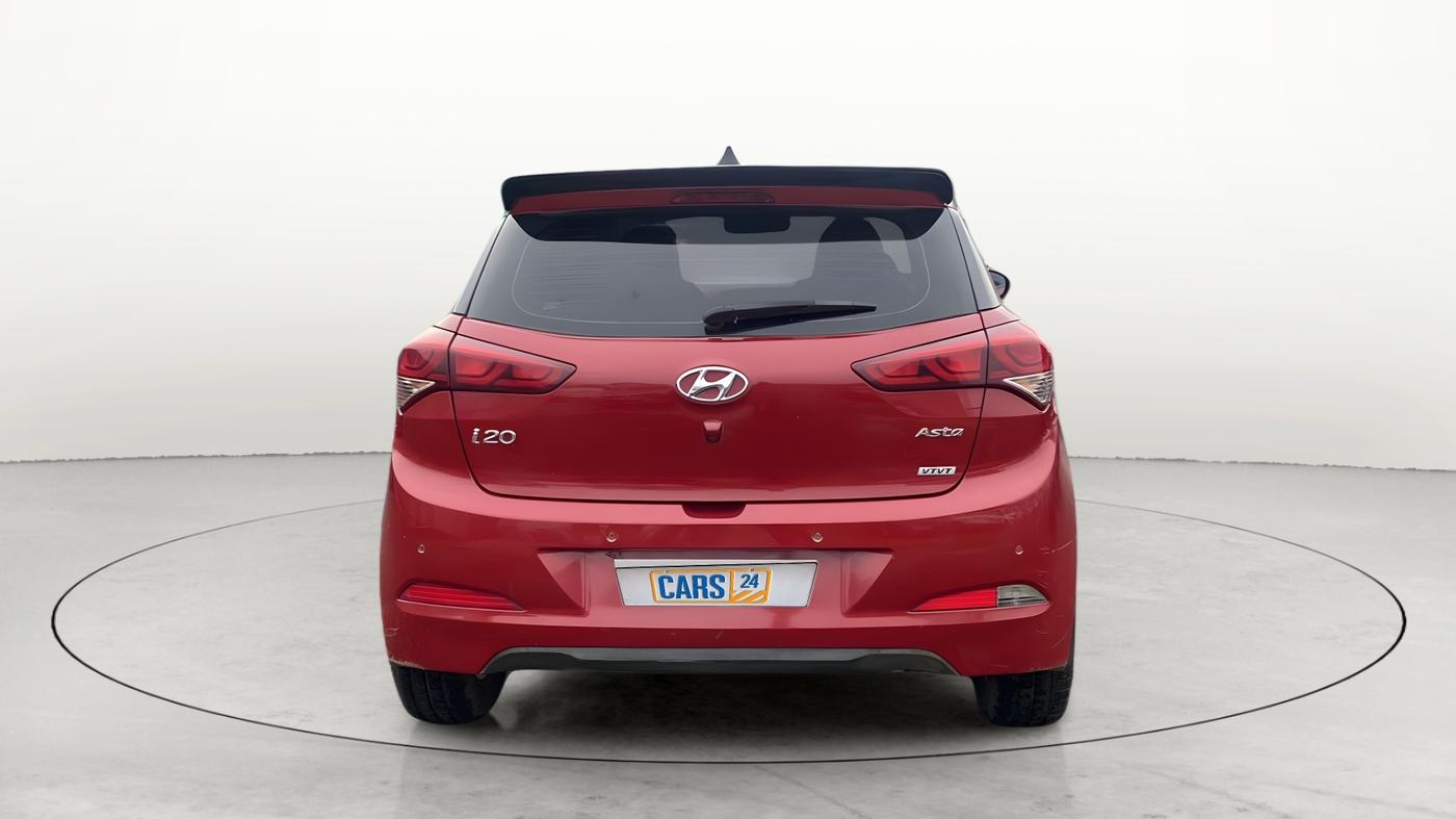2017 Hyundai Elite i20 ASTA 1.2 (O), Petrol, Manual, 1,15,054 km, Back/Rear