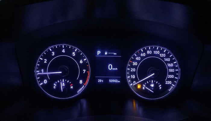 2019 Hyundai VENUE SX PLUS 1.0 TURBO DCT, Petrol, Automatic, 50,829 km, Odometer Image