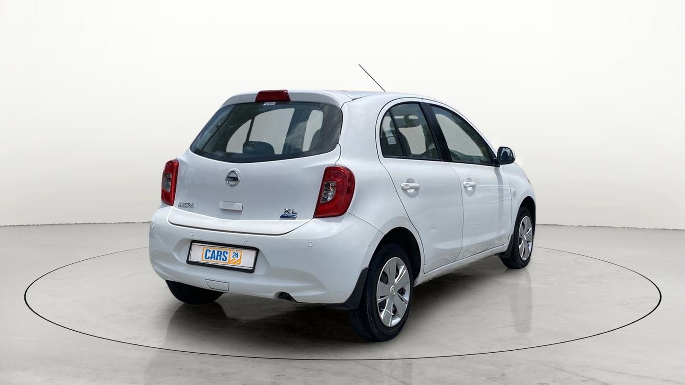2016 Nissan Micra XL CVT, Petrol, Automatic, 28,688 km, Right Back Diagonal
