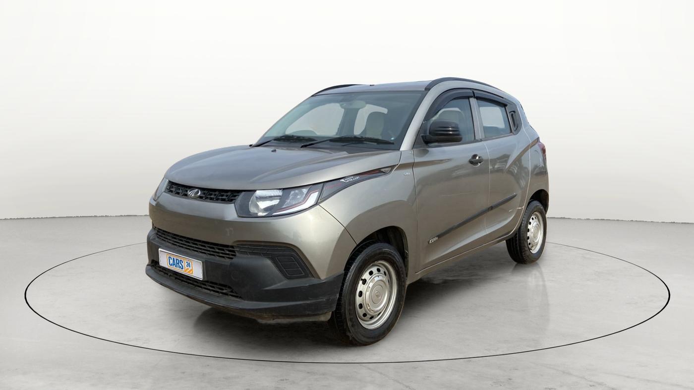 2017 Mahindra Kuv100 K2 6 STR, Petrol, Manual, 54,698 km, Left Front Diagonal