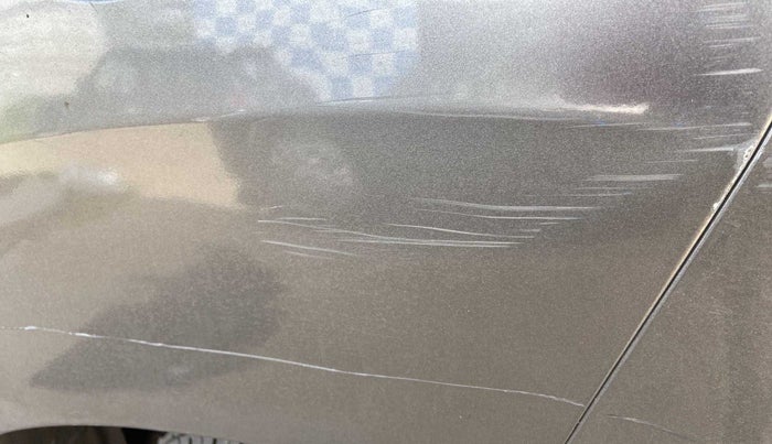 2017 Mahindra Kuv100 K2 6 STR, Petrol, Manual, 54,698 km, Left quarter panel - Slightly dented